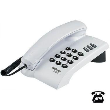 Imagem de Telefone pleno cinza artico c/ chave funcoes flash redial mute opcao d