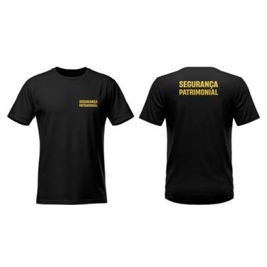 Imagem de Kit 5 Camiseta Segurança Pratimonial Vigilante Malha Fria - Sete Sete 