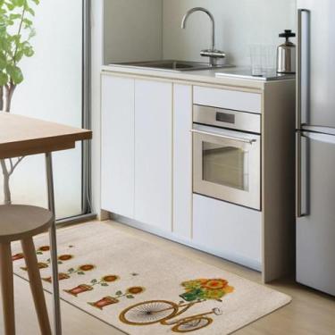 Imagem de 1 Tapete Passadeira Cozinha Antiderrapante Ln Es 45x110 D03 - IDEALIZA