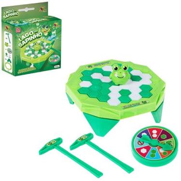 Imagem de Jogo Quebra Gelo Lago Sapinho Crianças Educativo Interativo - Art Brin