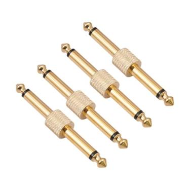 Imagem de Colaxi 6,35 mm Efeitos de guitarra Pedal Plug Pedal Pedal Couplador Robusta Guitar Parts Guitar Pedal Connector para viagens de Bass Office