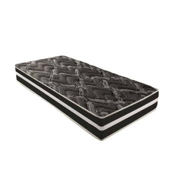 Imagem de Colchão Solteiro Espuma D28 Master AG80 Black Double Face (88x188x20) - Paropas