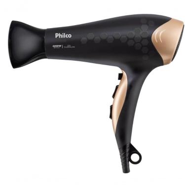 Imagem de Secador De Cabelos Philco 2200w 2 Velocidades 3 Temperaturas Bivolt