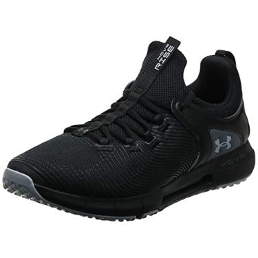 Imagem de Under Armour Tênis masculino HOVR Rise 2 Cross Trainer, Preto (001)/Preto, 38