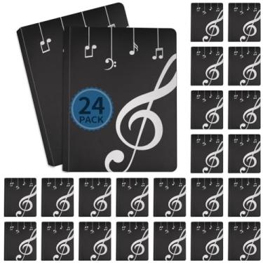 Imagem de Pasta de música pasta de partitura pasta de música suporte de armazenamento coral pasta de banda (24)