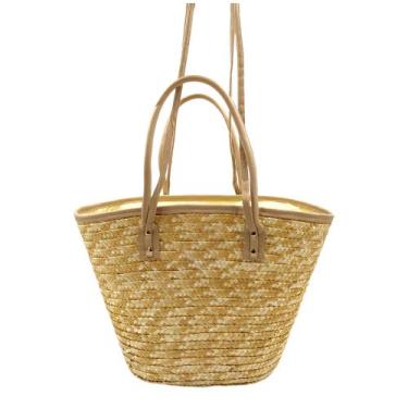 Imagem de Bolsa de Praia Palha Grande Pagani CY-52 - Kingleen, Bege