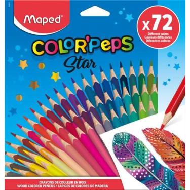 Imagem de Lápis De Cor ColorPeps Star 72 Cores  Maped