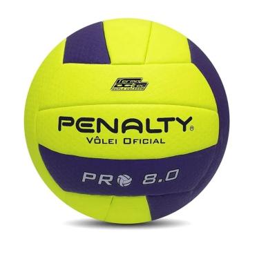 Imagem de Bola Vôlei Oficial Penalty Pro 8.0 IX - Amarelo/Azul  unissex