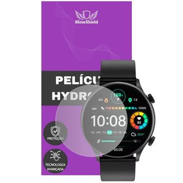 Imagem de Pelicula para Haylou Solar Plus RT3 - Hydrogel HD Premium BlessShield | Proteção Total (kit 3 unidades)