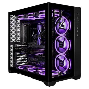 Imagem de CLX - SET Gaming Desktop - Intel Core i9-13900KF - 64GB de memória - NVIDIA GeForce RTX 4070 - 2TB NVMe M.2 SSD + 6TB HDD - Preto-TGMSETRTU3402BM