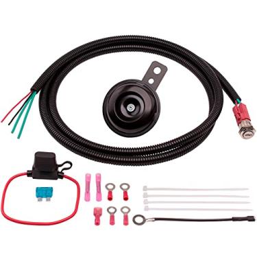 Imagem de FARBIN Kit universal de buzina ATV para Polaris RZR, Ranger, geral, carrinho de golfe, lado a lado, Dune Buggy, Sportsman, Sand Rail, UTV, Commander, Maverick e X3, etc