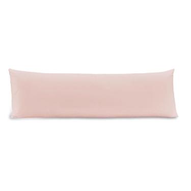Imagem de Fronha Body Pillow Toque Acetinado 40cm x 130cm Altenburg Cor:Rosa