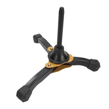 Imagem de SPYMINNPOO Suporte de Clarinete Dobrável, Suporte Portátil de Instrumento de Sopro Com Base de tripé de Metal Resistente para Clarinete oboé