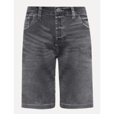 Imagem de Bermuda John John Jeans Classic Leader Stoned Preta-Masculino