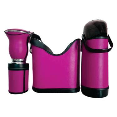 Imagem de Kit Chimarrão Completo 5 Itens Rosa Pink - CONECTA CHIMA