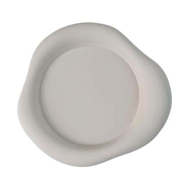 Imagem de SiaBiced Porta-copos de silicone para bebidas, porta-copos portátil, antiderrapante, fácil de limpar, jogo americano, almofada para copos, presente de buffet, Branco