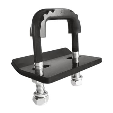 Imagem de FJMQHU Grampo tensor de engate antichoque, acessórios para reboque de RV, suporte para bicicleta, à prova de intempéries, antiferrugem, estabilizador de, Preto