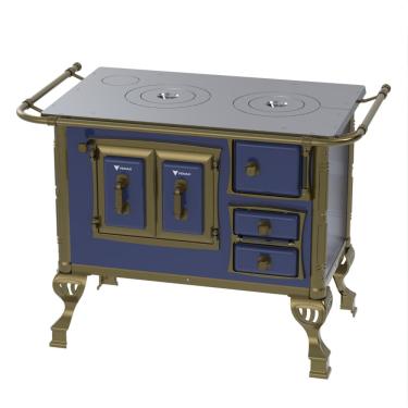 Imagem de Fogao a Lenha Venax n 1 Colonial Azul SE