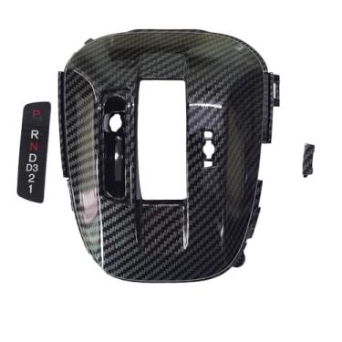 Imagem de AEETUED Acessórios interiores estilo fibra de carbono substituição caixa de engrenagens guarnições capa de transmissão de câmbio apto para Honda Accord 2008 2009 2010 2011 2012