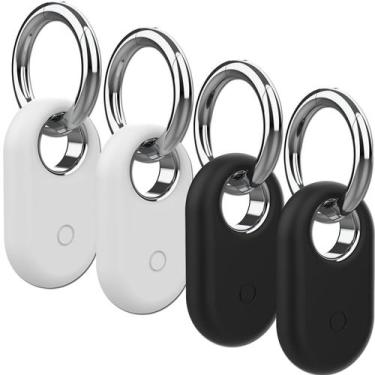 Imagem de Estojo para Samsung Galaxy SmartTag 2 Rzttwl, pacote com 4