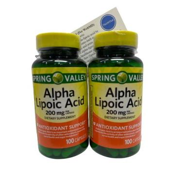 Imagem de Pacote de suporte suplementar ThisNThat Alpha Lipoic Acid 200 mg
