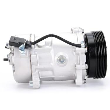 Imagem de Trolling MAN 1J0820803K 1J0820803A Compressor De Ar Condicionado Premium Com Embreagem Compatível Volkswagen-Swagen Vw Go-Lf E A3 Tt Quattro