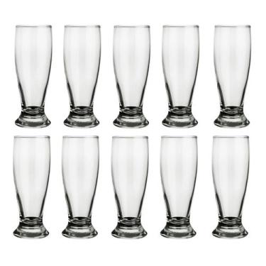 Imagem de Conjunto 10 Copo 300ml Munich Cerveja Restaurante Chop Nadir - NADIR F