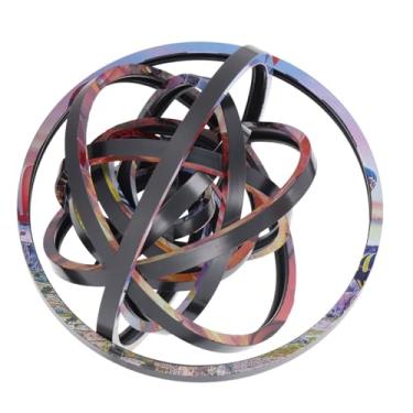 Imagem de 3D Design de balão de ar quente de brinquedo de giro rotativo, jogo educacional de teaser cerebral para crianças adultos alívio do estresse Desafio mental (Hot Air Balloon)