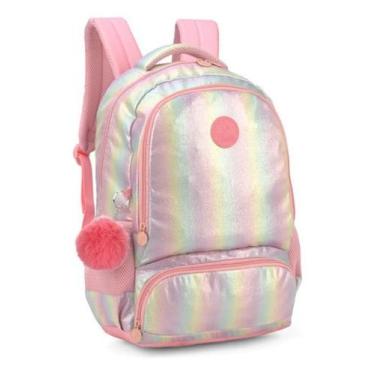 Imagem de Mochila Barbie 2024 100% Poliéster 45x31x15cm 21L - Luxcel