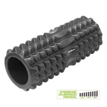 Imagem de Rolo de Massagem Liberação Miofascial Texturizado Y - EVA+PVC - 33x14c