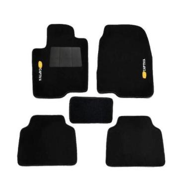 Imagem de Tapete Automotivo Captiva Sport Preto - Tapecars