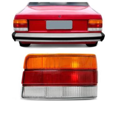 Imagem de Lanterna Traseira Chevette 1987 88 89 90 a 1996 Tricolor - COFRAN, Dir