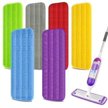 Imagem de Esfregões de microfibra de 6 unidades para Swiffer PowerMop EXEGO