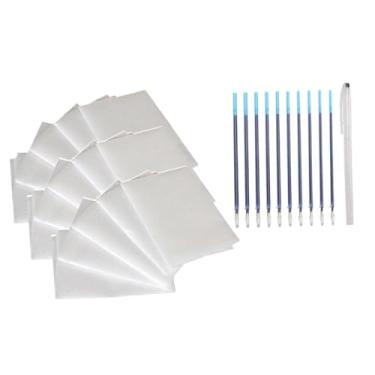 Imagem de Fenteer 15 peças estabilizadores para bordado à máquina de corte, suprimentos para artesanato, tecido em branco para impressão, artes para costura à mão,