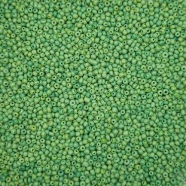 Imagem de Miçanga Passante Redondo Vidro Verde 8/0 3mm 16000pçs 500g - Macall