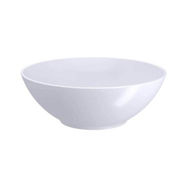 Imagem de Bowl Plástico 500ml Branco Coza Cumbuca Servir Iogurte Frutas Sobremesas Cozy Avulso