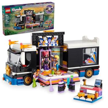Imagem de LEGO Set LEGO Friends 42619 Autocarro de Tour de Estrela Pop 845 peças
