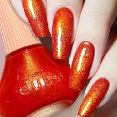 Imagem de Wimocasy Esmalte de unhas de secagem rápida, 12 ml, brilho holográfico, esmalte, esmalte, para arte em unhas, #39