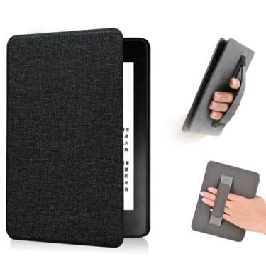 Imagem de Estojo para 6.8" Kindle Paperwhite 11ª Geração e Edição Assinada(Versão 2021, Modelo: M2L3EK&M2L4EK), Fino Tecido Capa Leve e Durável com Alça de Mão e Suspensão/Ativação Automática