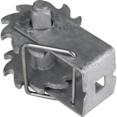 Imagem de Catraca Para Arame Liso Esticador Tensor Zincado p/Cercas Caixa c/ 100 un