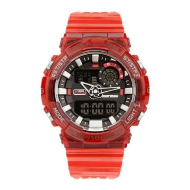 Imagem de Relógio Mormaii Feminino Sports Vermelho(A) - MO19780B/8R