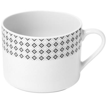 Imagem de Xícara Caneca de Porcelana para Café e Chá Luana 1 peça - Hauskraft