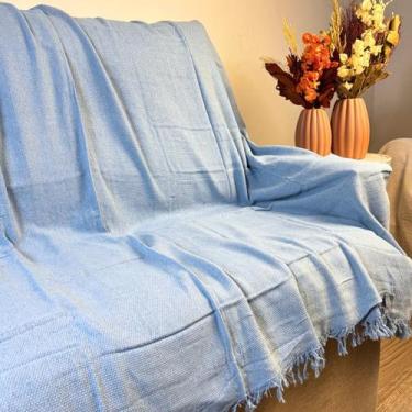 Imagem de Manta para Sofá 4 Lugares Super Grande King 400x180cm Algodão - JSA DE