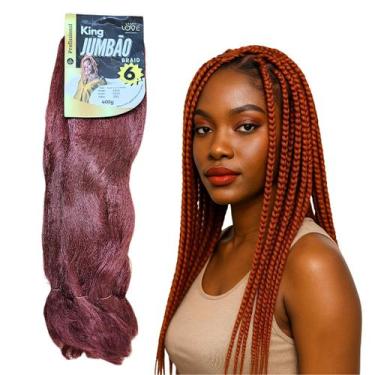 Imagem de Cabelo Jumbao Braids Box Extensões Organico Mega Hair Unissex - Breedl