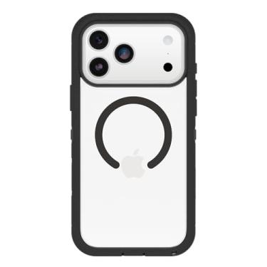 Imagem de OtterBox Capa transparente para iPhone 17 Pro Max Defender Series Pro XT - Lado escuro - Preta - Capa para iPhone resistente, robusta e durável, encaixa no MagSafe