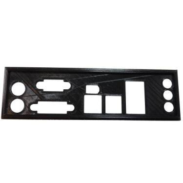 Imagem de Espelho Acabamento Tampa Chapinha Placa Mãe Intel DG35EC - OVER CLOCK