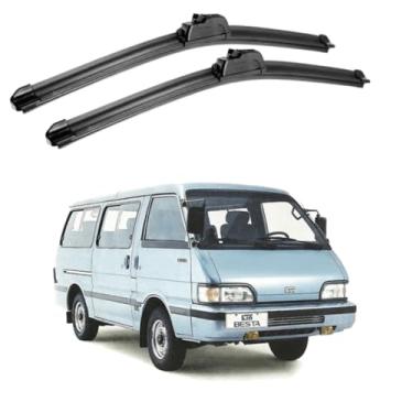 Imagem de TIGER AUTO - KIT PALHETA LIMPADOR PARABRISA DIANTEIRA EM SILICONE COMPATIVEL ASIA MOTORS BESTA 1993>2003