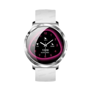 Imagem de Smartwatch Ultra-Fino Com Tela Curva AMOLED HD 3D 2025 Monitor De Saúd