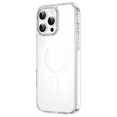 Imagem de WIWU iShield Evo Case para iPhone 16 Pro Max – Capa Transparente com MagSafe, Proteção Avançada, Bordas Elevadas, Design Discreto e Moderno, Resistência a Riscos, Acabamento Premium