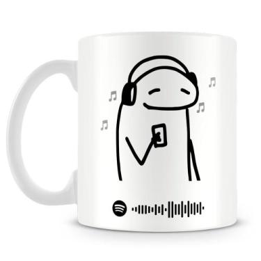 Imagem de Caneca Flork Personalizada com Música Spotify - 325ml - Amo Canecas